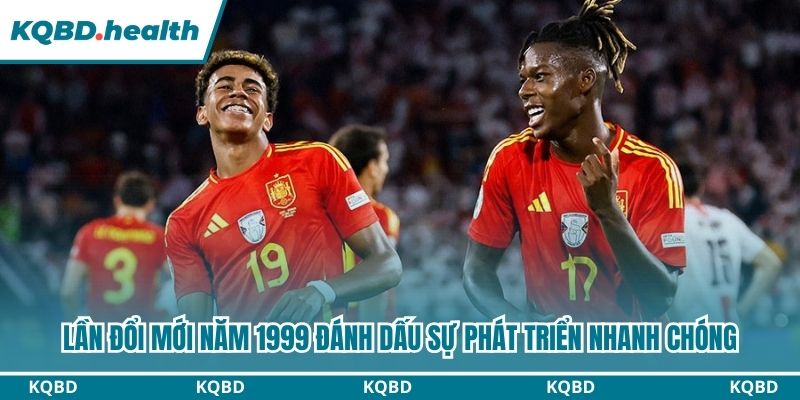 BXH FIFA 14 Lần đổi mới năm 1999 đánh dấu sự phát triển nhanh chóng