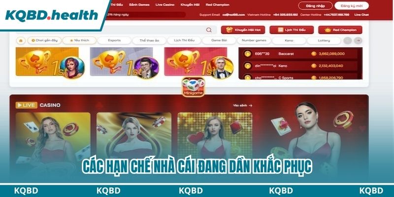Red88 Trải Nghiệm Ông Lớn Ngành Giải Trí Thị Trường Châu Á 3 Các hạn chế nhà cái đang dần khắc phục