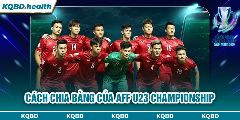 Cách chia bảng của AFF U23 Championship