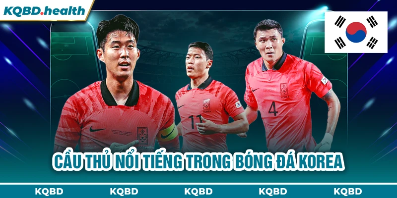 Cầu thủ nổi tiếng trong bóng đá Korea