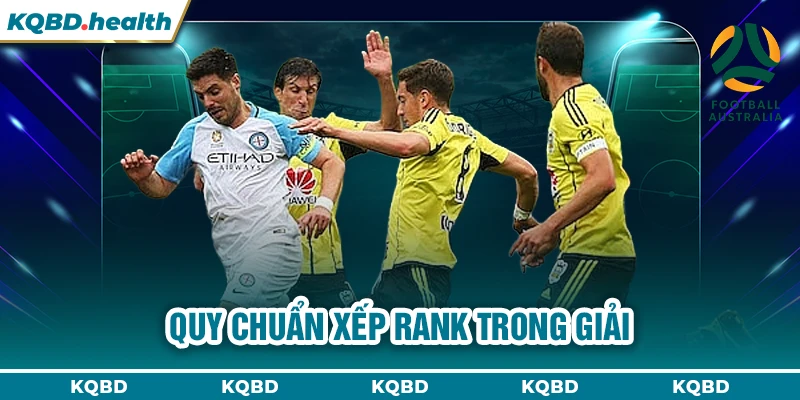 VĐQG Australia 14 Quy chuẩn xếp rank trong giải