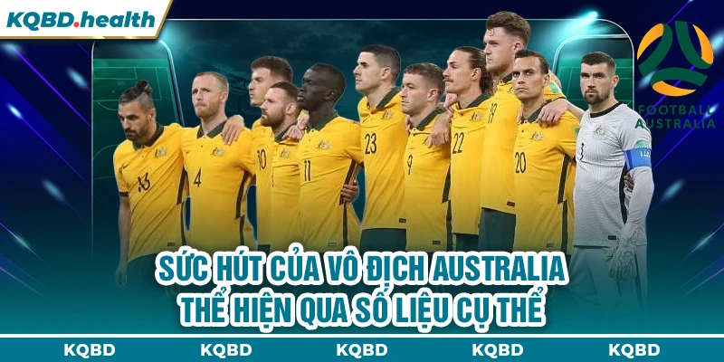Vô Địch Australia 15 Sức hút của vô địch Australia thể hiện qua số liệu cụ thể