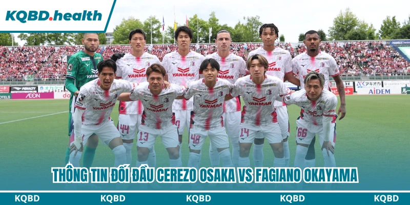 Dự Đoán Cerezo Osaka Vs Fagiano Okayama Lúc 17:00 Ngày 08/08 - J1 League 2 Thông tin đối đầu Cerezo Osaka vs Fagiano Okayama